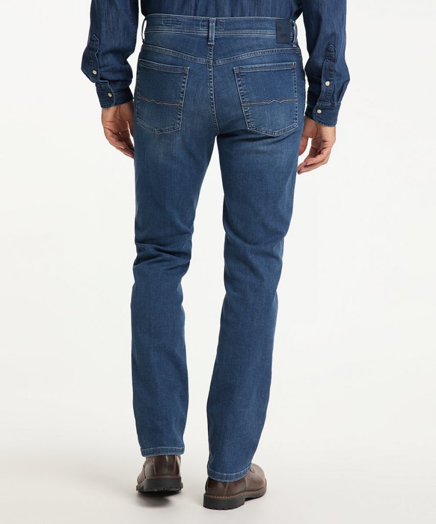 PIONEER® Pánské středně modré jeansy Rando