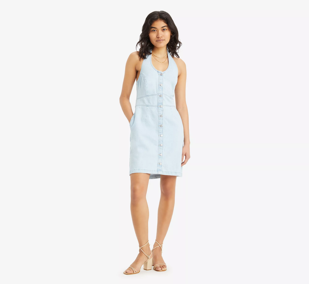 LEVI'S® JANEESAH HALTER ŠATY - CELEBRATE THE MOMENT DRS