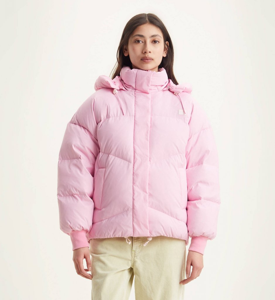 LEVI'S® BABY BUBBLE PUFFER BEGONIA PINK