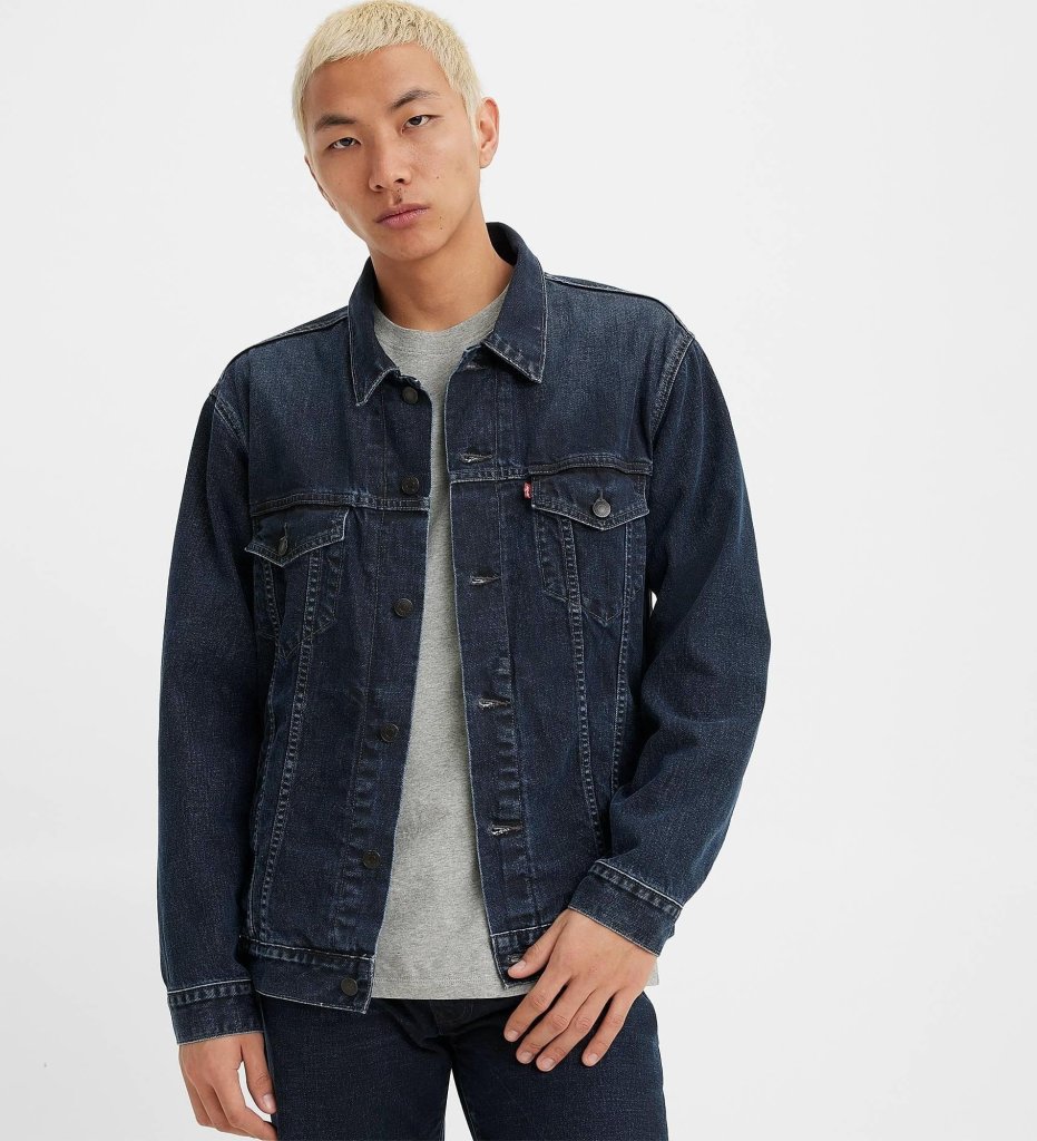 LEVI'S®LEVIS WELLTHREAD RELAXED TRCKR WT - BLUEBLACK