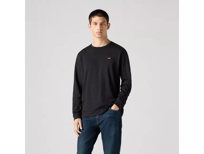 LEVI'S®PÁNSKÉ TRIKO ORIGINAL HM DLOUHÝ RUKÁV-CAVIAR