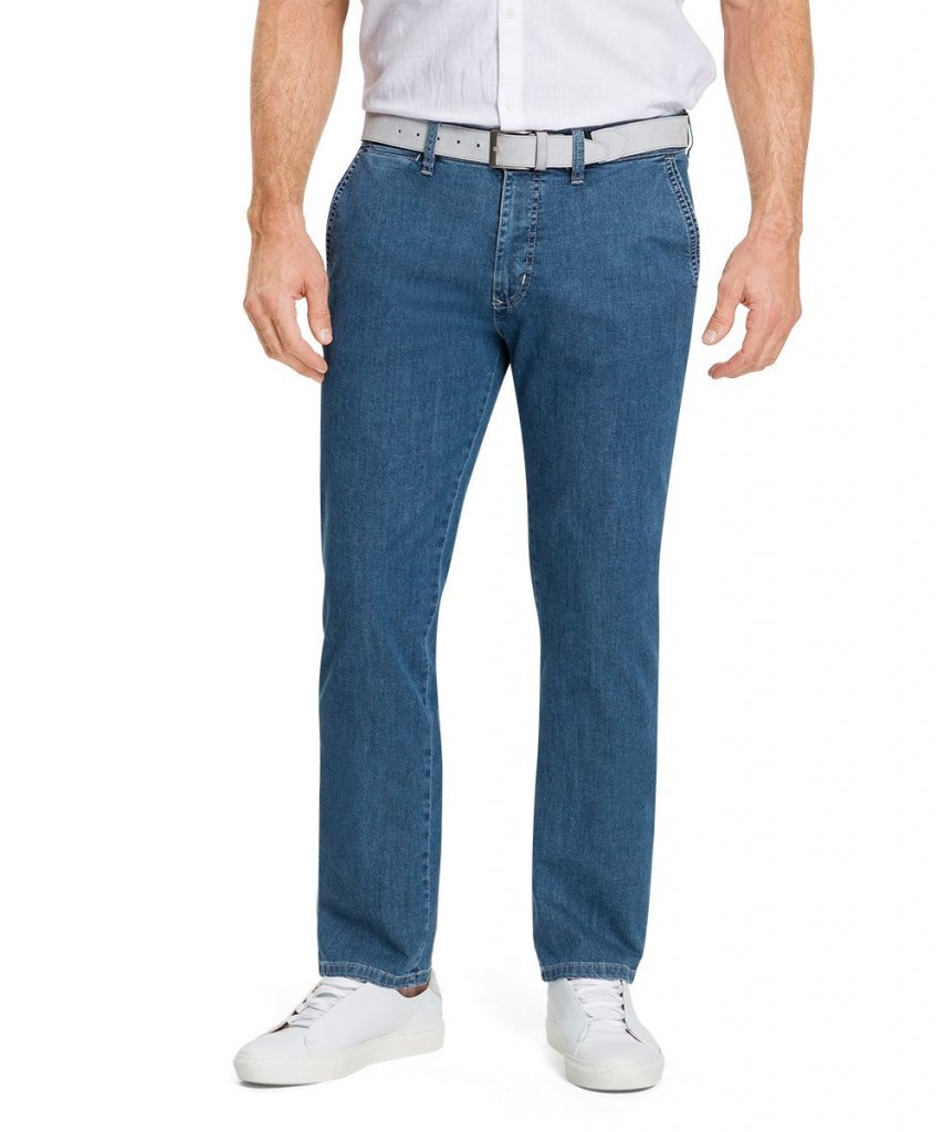 PIONEER®ROBERT CHINO JEANS -STONEWASH