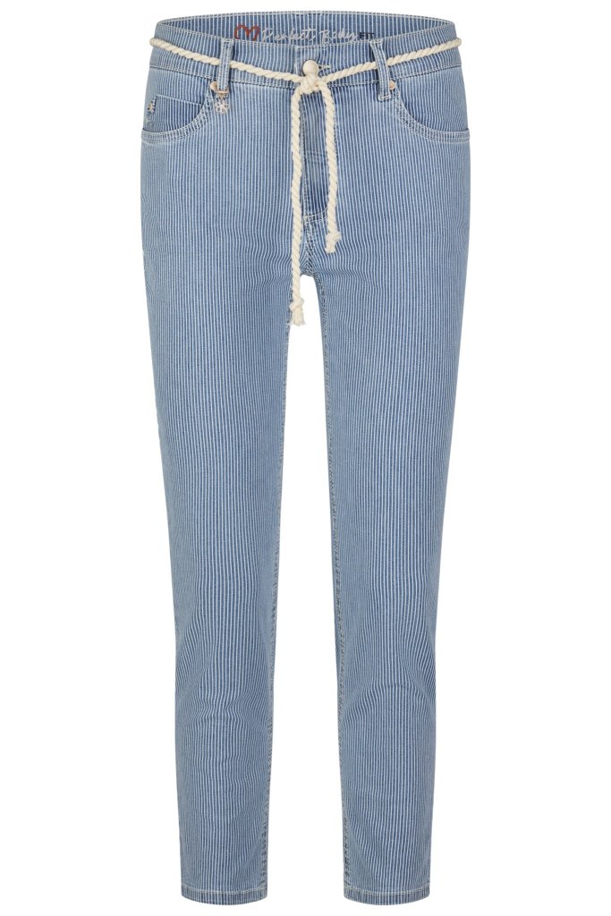 ANNA MONTANA SLIM FIT 7/8 PRUHOVÁNÉ DŽÍNY BRUSSEL