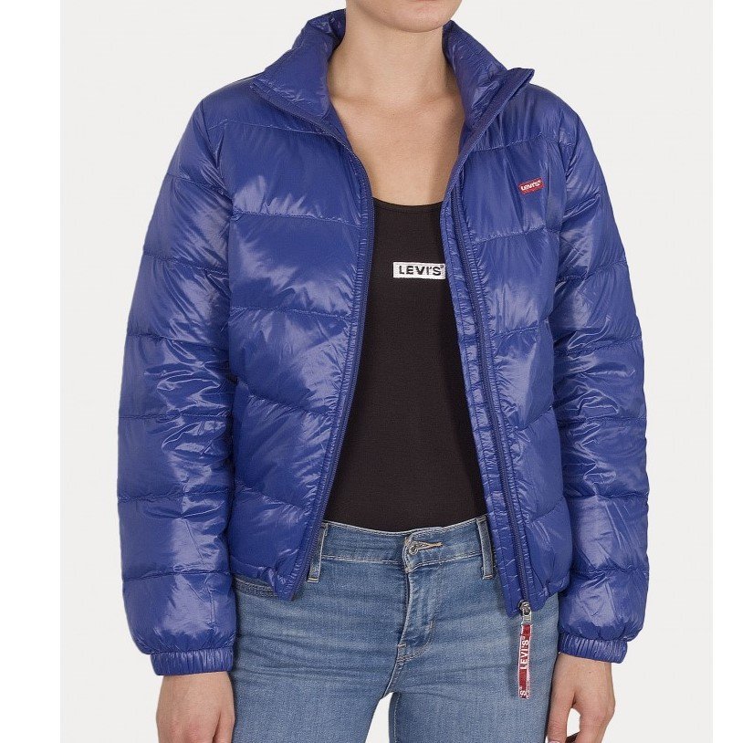 LEVI'S®FRANCIN PROŠÍVANÁ PÉŘOVÁ BUNDA DÁMSKÁ MODRÁ