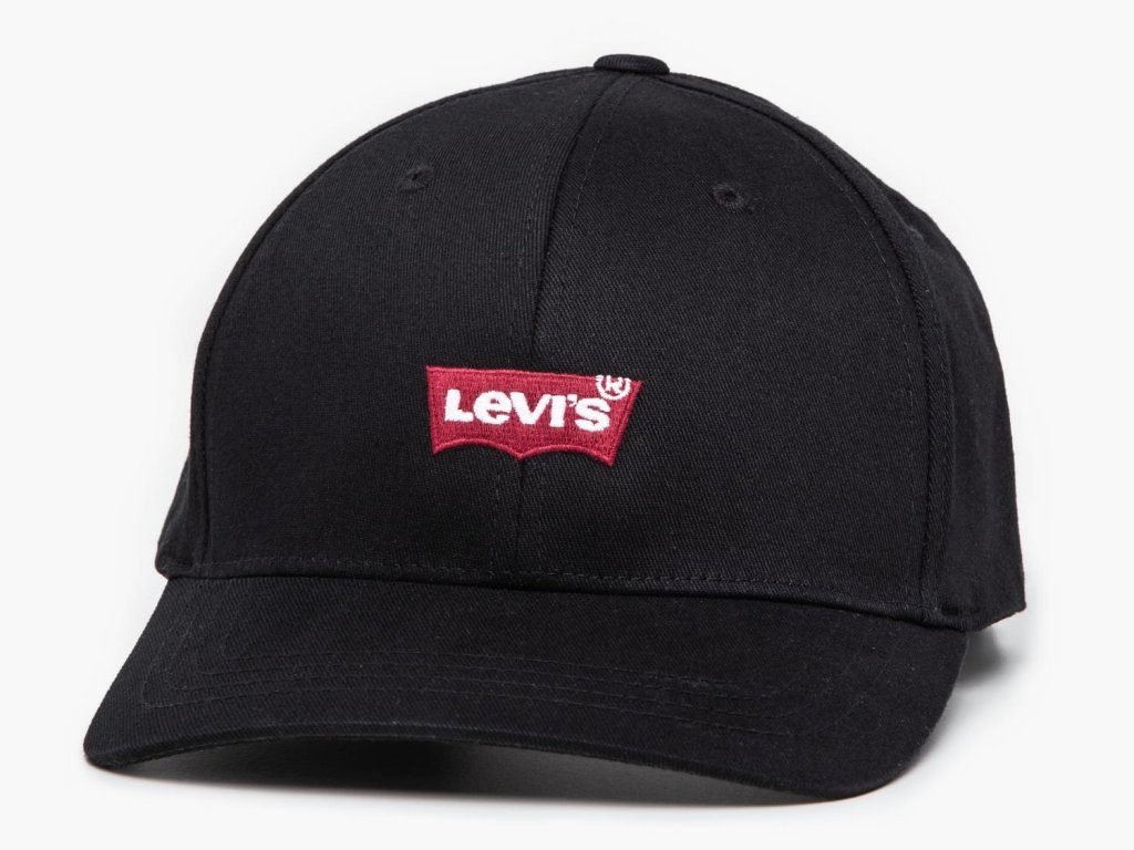 LEVI'S® MID BATWING FLEXFIT KŠILTOVKA -ČERNÁ