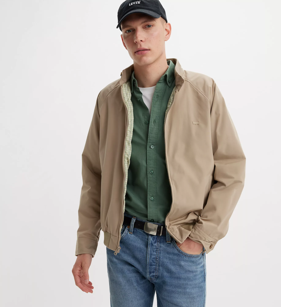 LEVI'S® PÁNSKÁ PLÁTĚNÁ BUNDA - BÉŽOVÁ