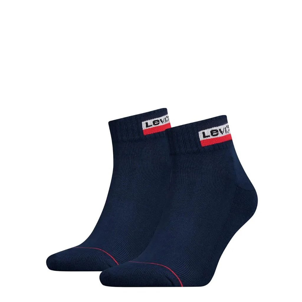 LEVI'S® STŘEDNĚ VYSOKÉ PONOŽKY SPTRSWR LOGO -  DRESS BLUE