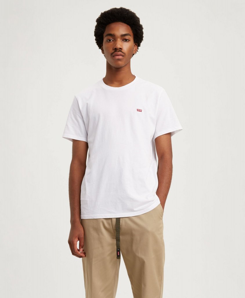 LEVI'S® PÁNSKÉ TRIKO ORIGINAL HM TEE- BÍLÉ