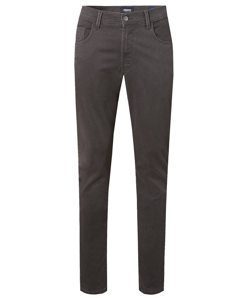 PIONEER®Í PLÁTĚNÉ JEANS  RANDO -TMAVĚ ŠEDÉ