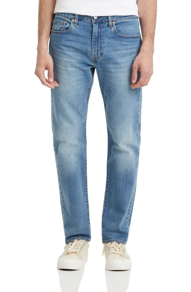 LEVI'S® 502 TAPER - Z1508 MID. INDIGO WORN IN