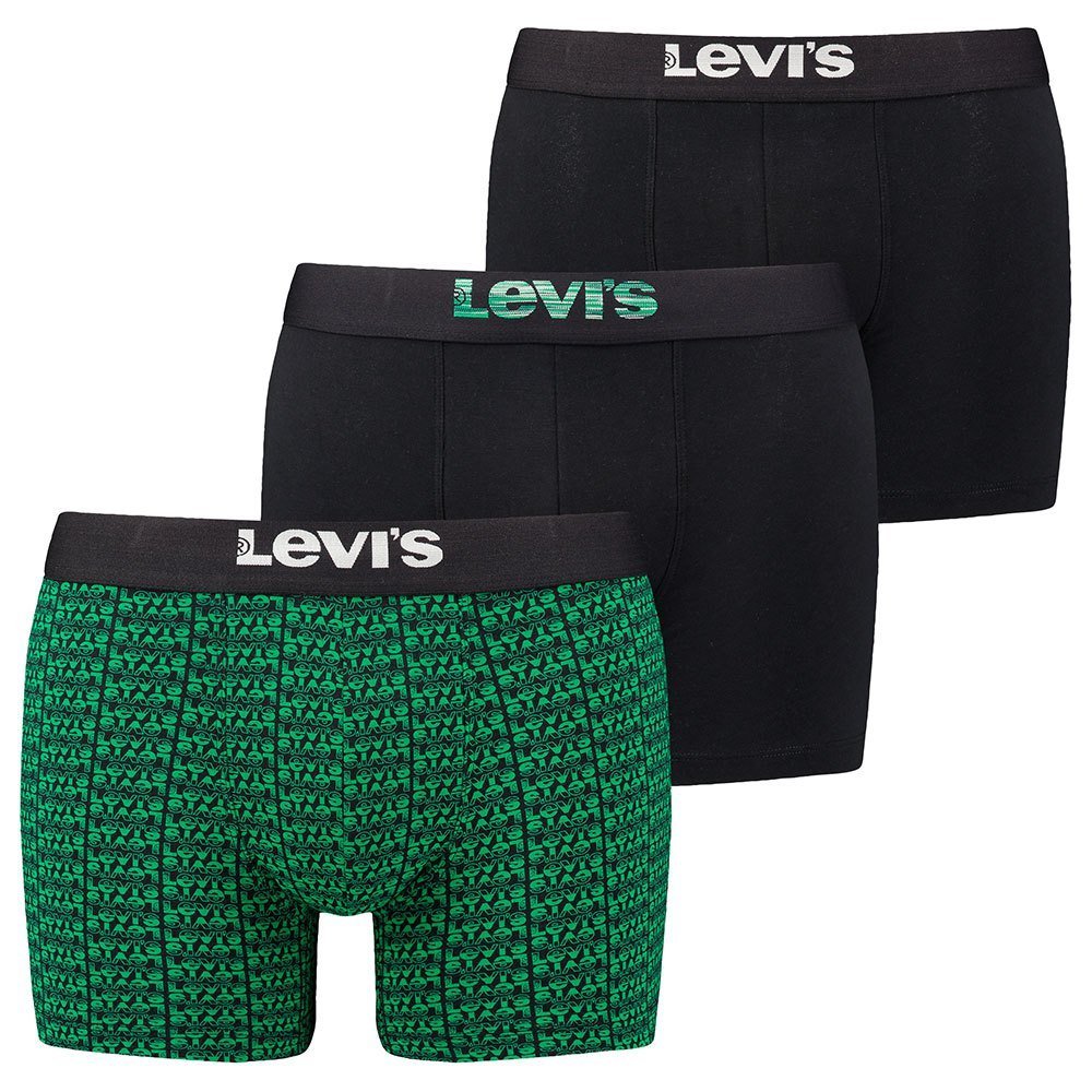 LEVI'S® MEN GIFTBOX LOGO BOXER -GREEN COMBO