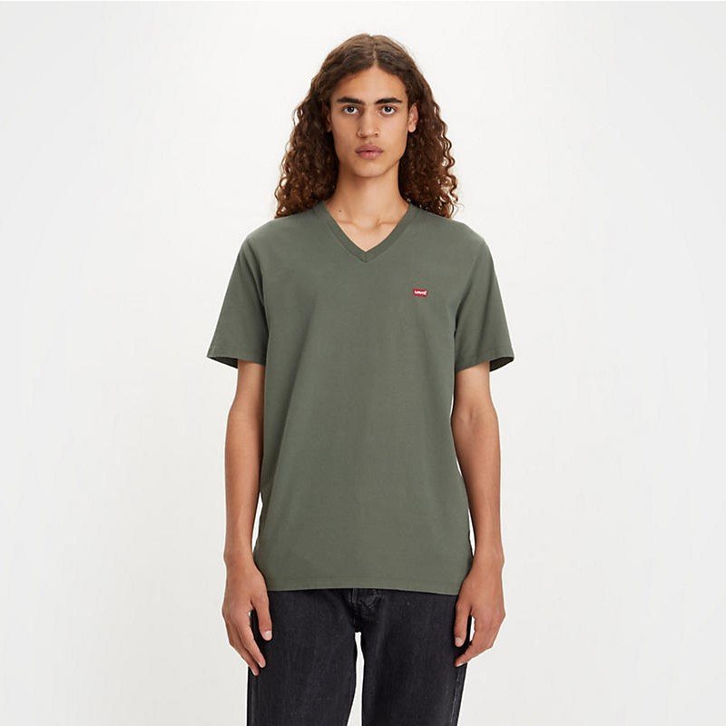 LEVI'S®PÁNSKÉ TRIKO ORIGINAL HM VNECK THYME