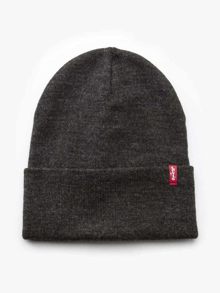 LEVI'S® SLOUCHY RED TAB ČEPICE- ČERNÁ
