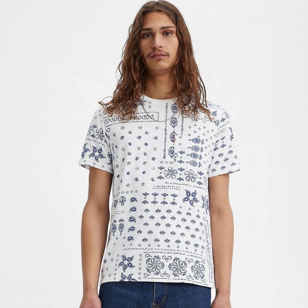 LEVI’S® SS ORIGINAL HM TEE -BANDANA REMIX