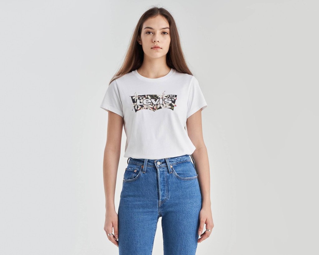 LEVI'S® THE PERFECT TEE SSNL BW FLORAL FIL
