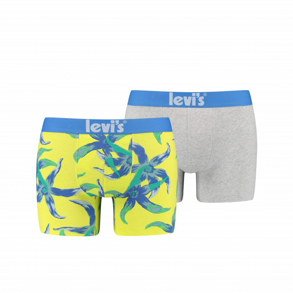 Levi´s®DUO PACK MEN SEVENTIES FLOVER BOXER-PALACE BLUE