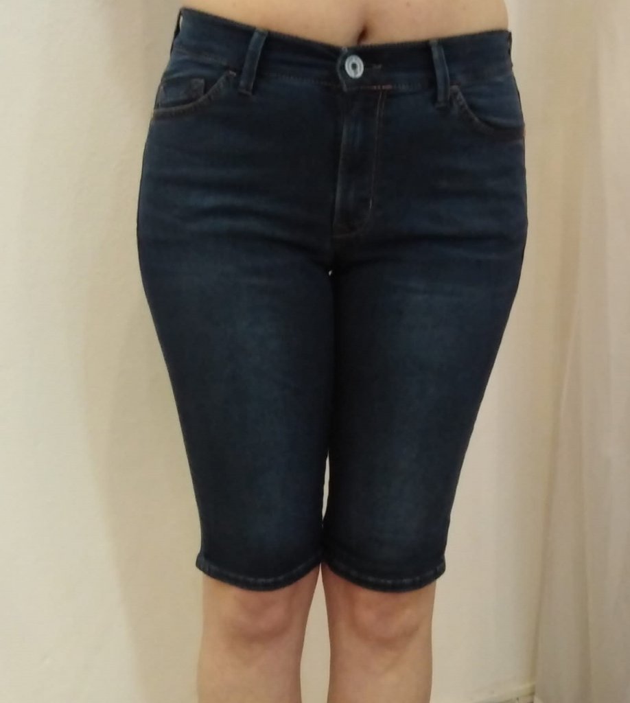 PIONEER® DÁMSKÉ BERMUDY KATE-BLUEBLACK