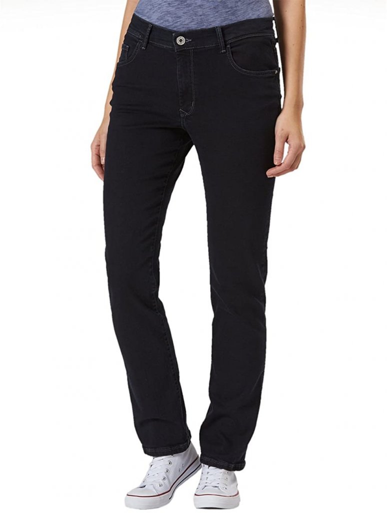 PIONEER® DÁMSKÉ JEANS BETTY - BLUEBLACK