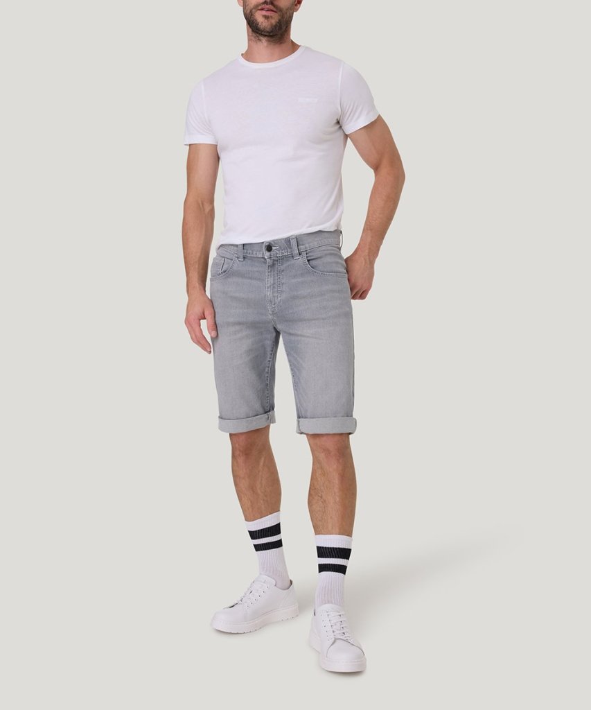 PIONEER® PÁNSKÉ BERMUDY ROUVEN - LIGHT GRAY