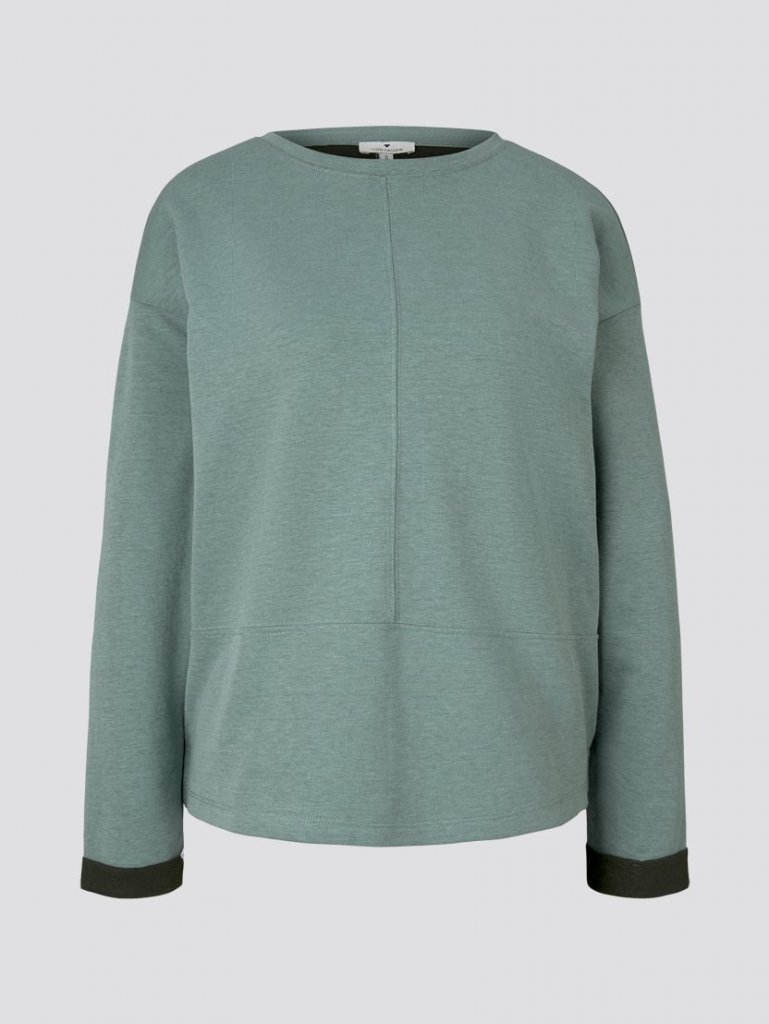 TOM TAILOR® DÁMSKÉ TRIKO S DLOUHÝM RUKÁVEM
