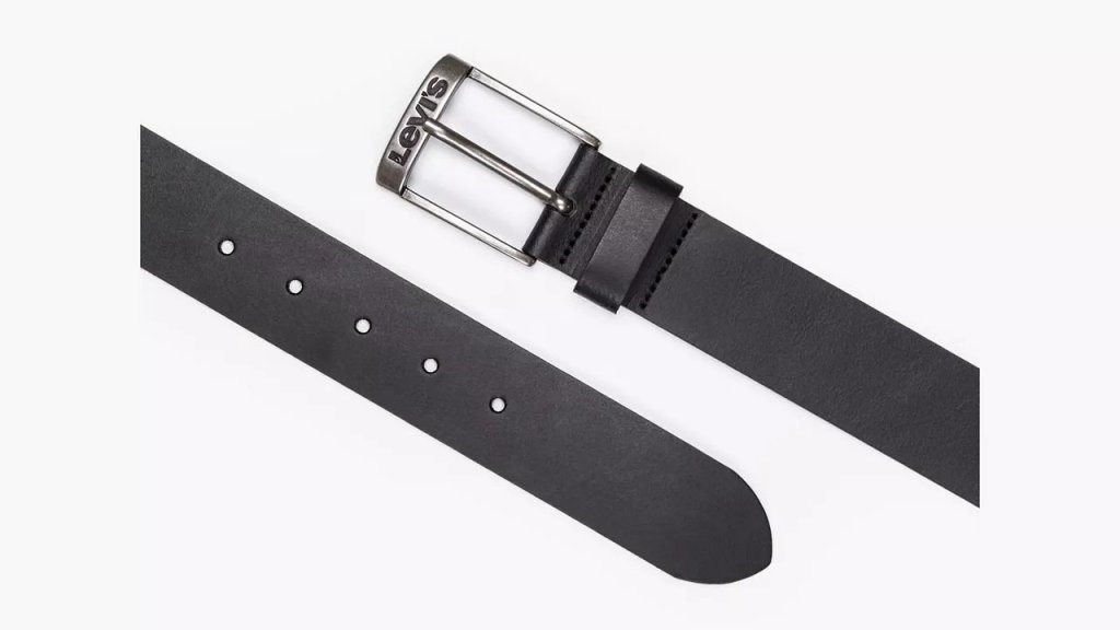 LEVI'S® KOŽENÝ OPASEK NEW DUNCAN - CAVIAR