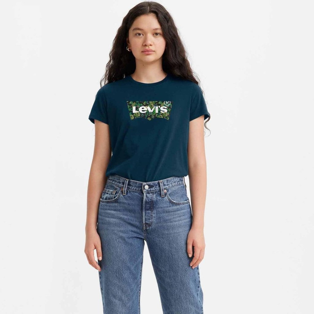 LEVI'S® THE PERFECT TEE KINSLEY FLORAL BW FILL