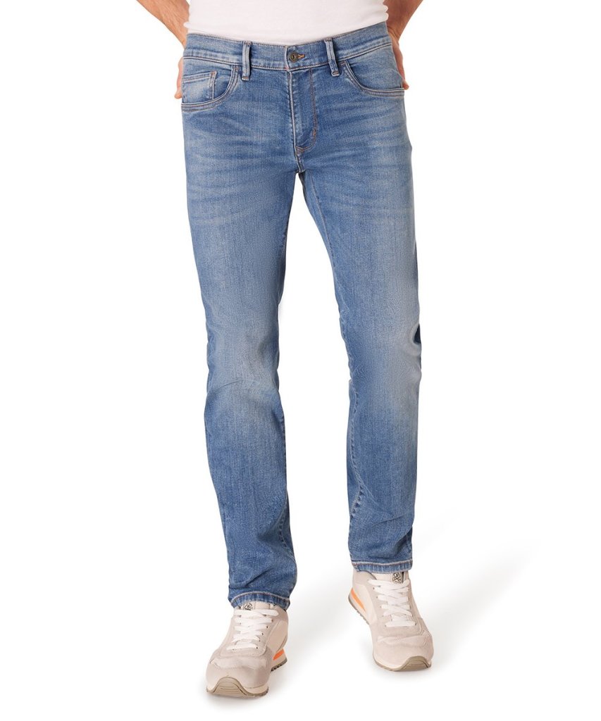 PIONEER® PÁNSKÉ REGULAR JEANS ERIC -STONE USED