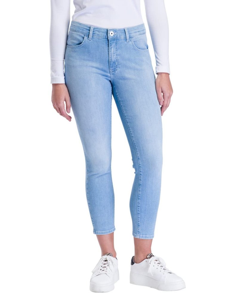 PIONEER® 7/8 JEANS KATE -LIGHT BLUE BUFFIES