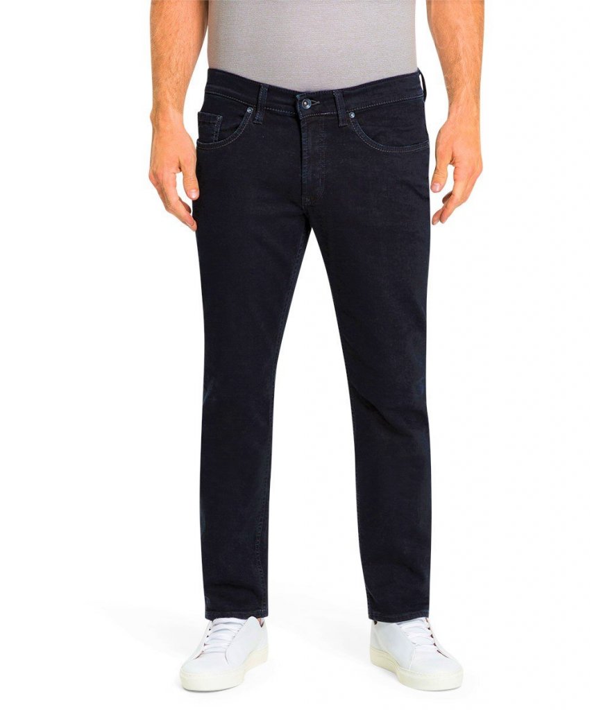 PIONEER®Pánské jeansy plátěné STORM- navy