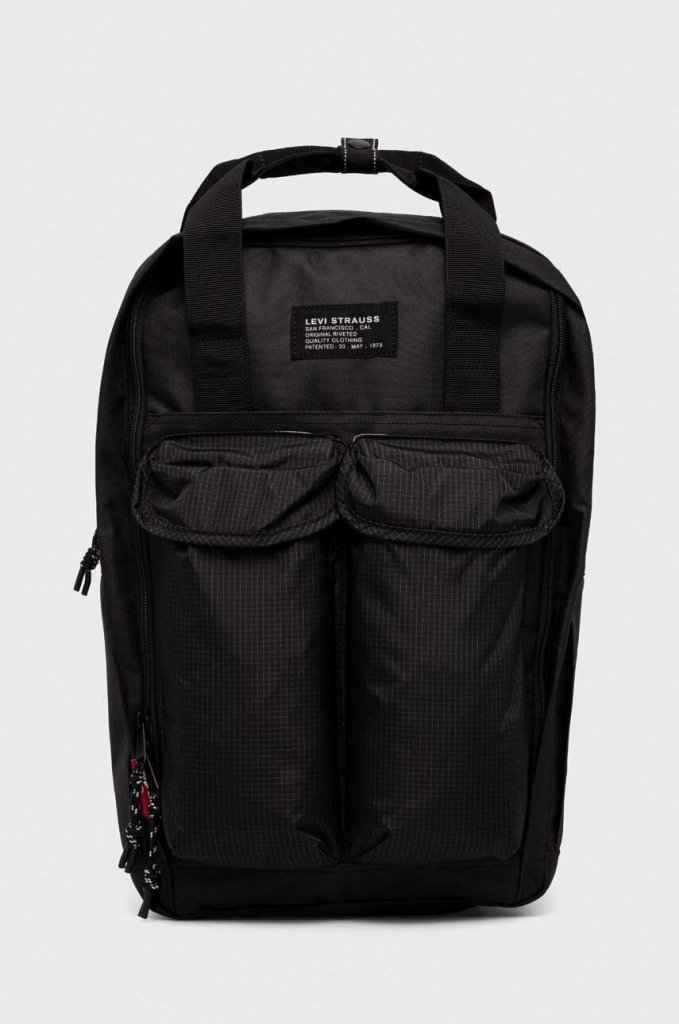 LEVI'S® BATOH L-PACK 2,0 - ČERNÝ