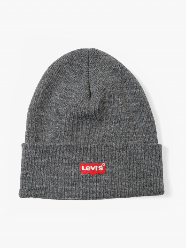 LEVI'S® ČEPICE S OHYBEM VYŠITÝ BETWING-  REGULAR GREY