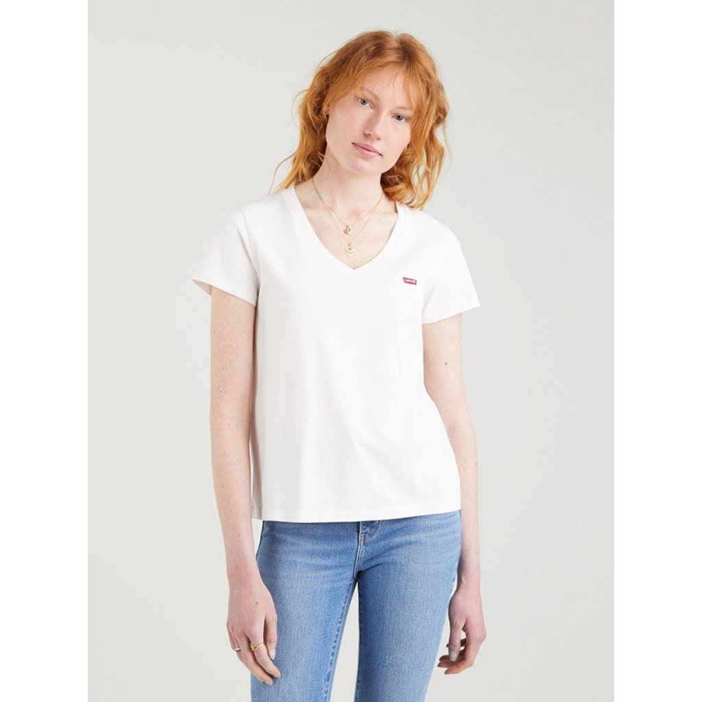 LEVI'S®  PERFECT VNECK- ALMOST MAUVE