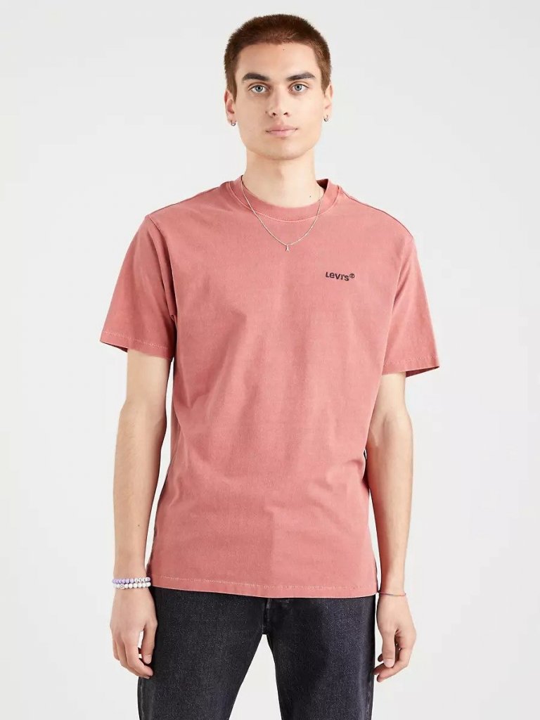 LEVI'S® RED TAB VINTAGE TEE MARSALA GARMENT DYE