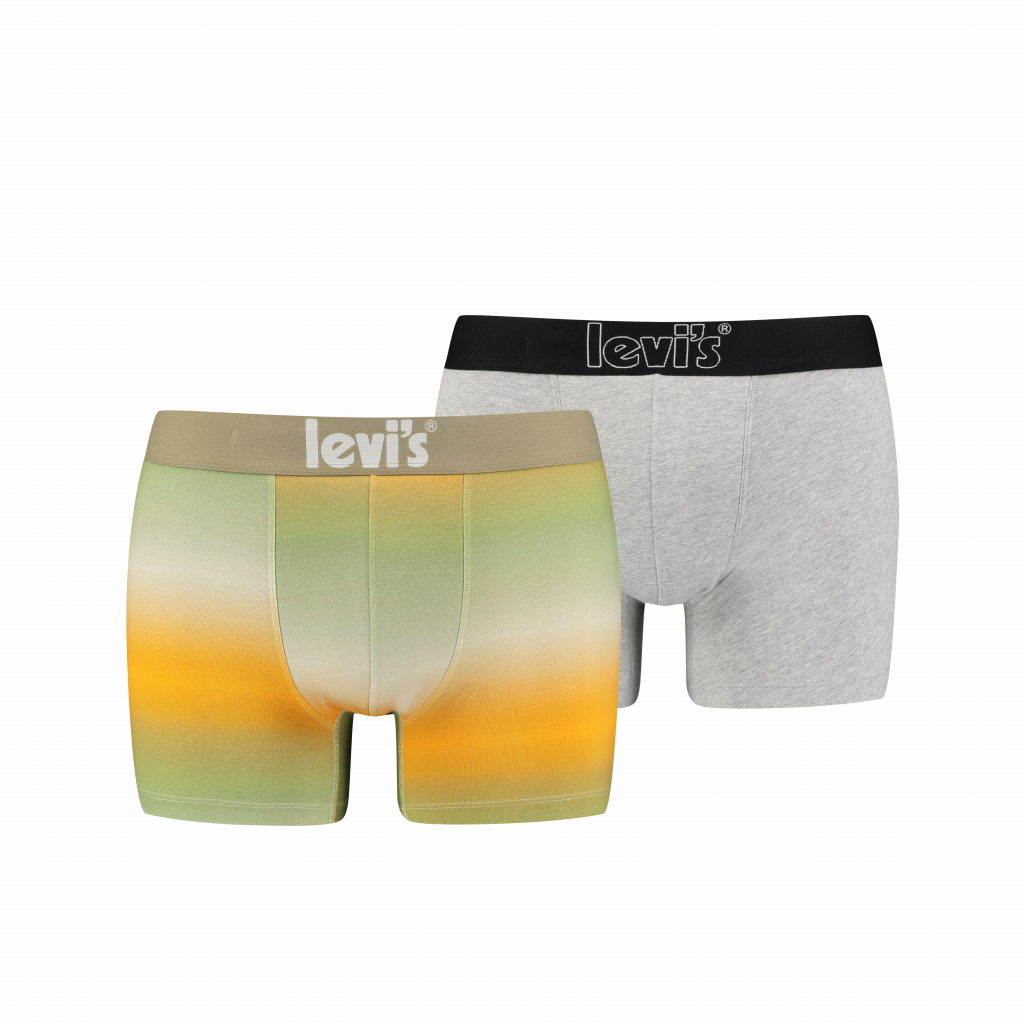 Levi´s®DUO PACK MEN OMBRE BOXER-ALOE/YELLOU