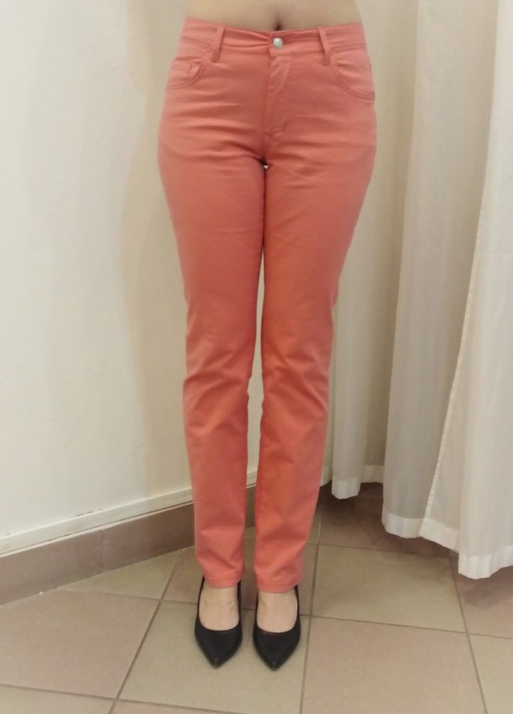 PIONEER® DÁMSKÉ PLÁTĚNÉ JEANS BETTY -HIBISKUS