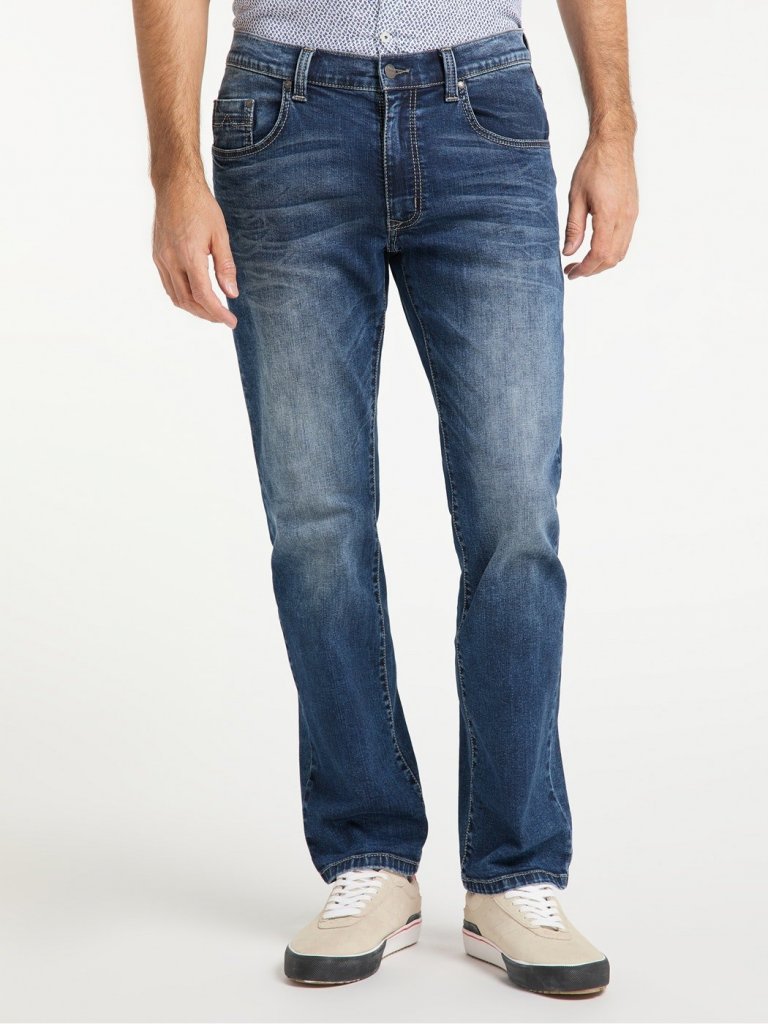 PIONIER®Pánské jeans Marc Dark Used