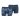 LEVI'S® PÁNSKÉ BOXERKY 2KS ANIMAL CAMO - BLUE COMBO