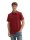 TOM TAILOR® PÁNSKÉ POLO S KRÁTKÝM RUKÁVEM - BORDO