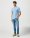 WRANGLER® PÁNSKÉ POLO SS SIGN OFF - BLUE