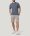 PIONEER® PÁNSKÉ HENLEY TRIKO- MODROBÍLÝ PROUŽEK