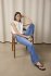 ANNA MONTANA ŠIROKÉ ODLEHČENÉ JEANS BAHIA - STONEWASH USED