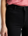 dámské jeansy s vysokým pasem černé